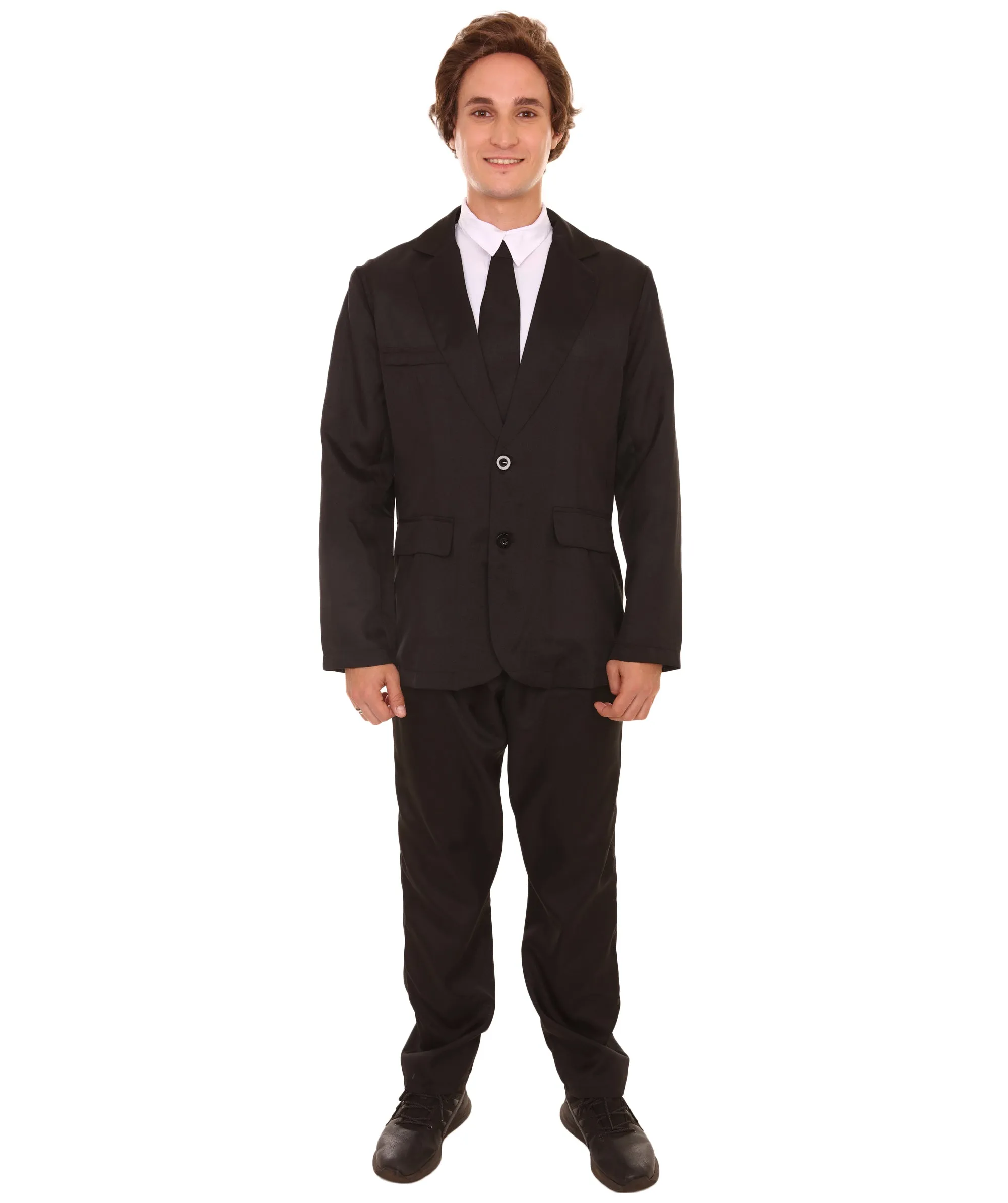 Adult Men's Movie Costume | Black Cosplay Costume
