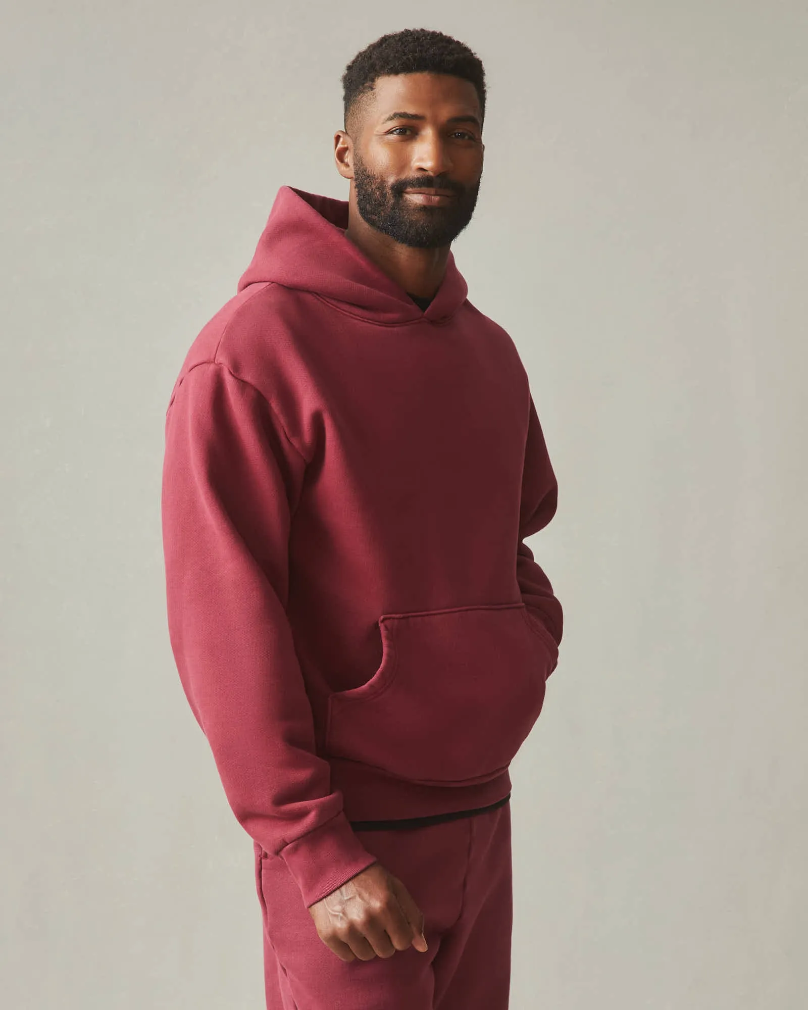 American Vintage Pullover - Tibetan Red