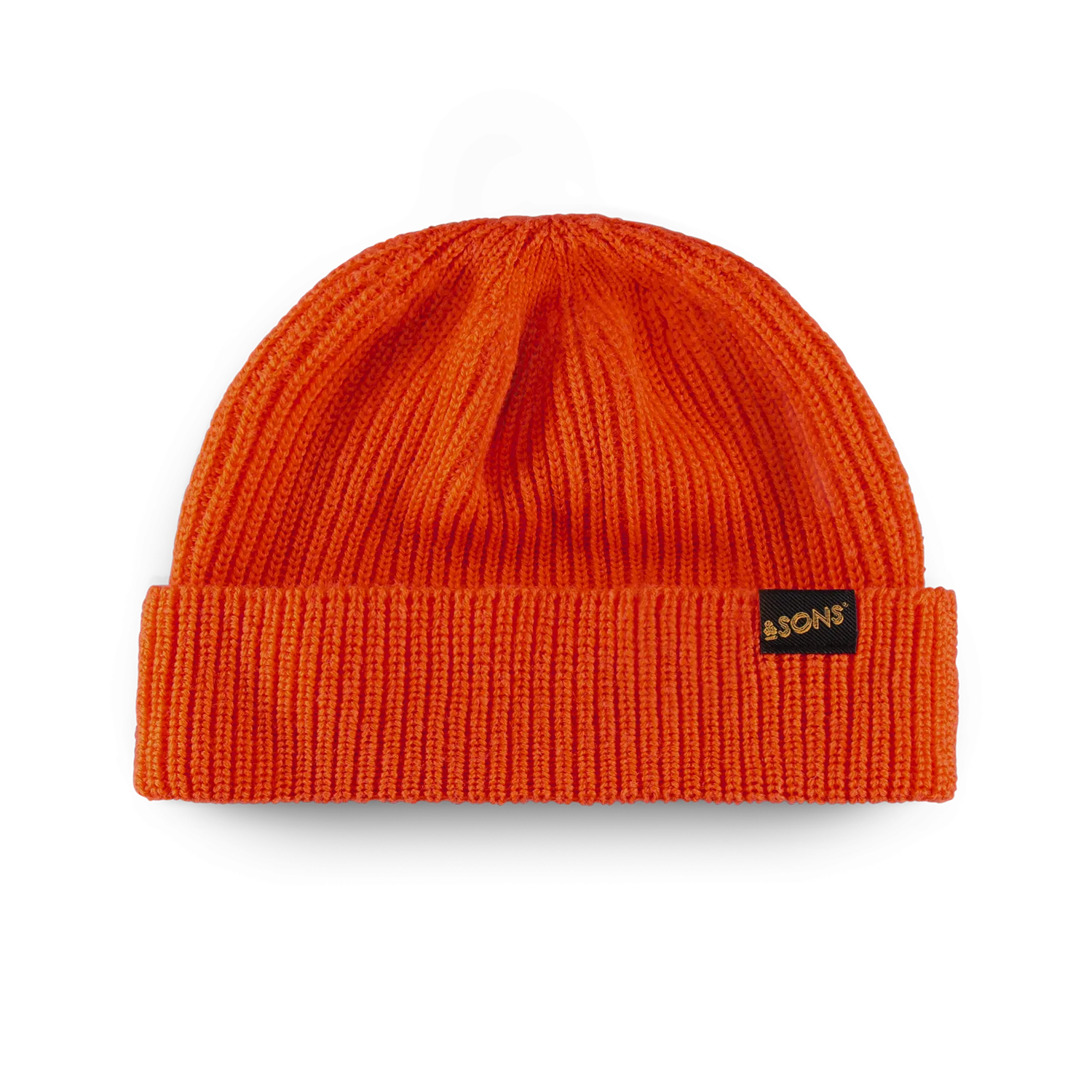 &SONS New Watchcap Beanie Orange