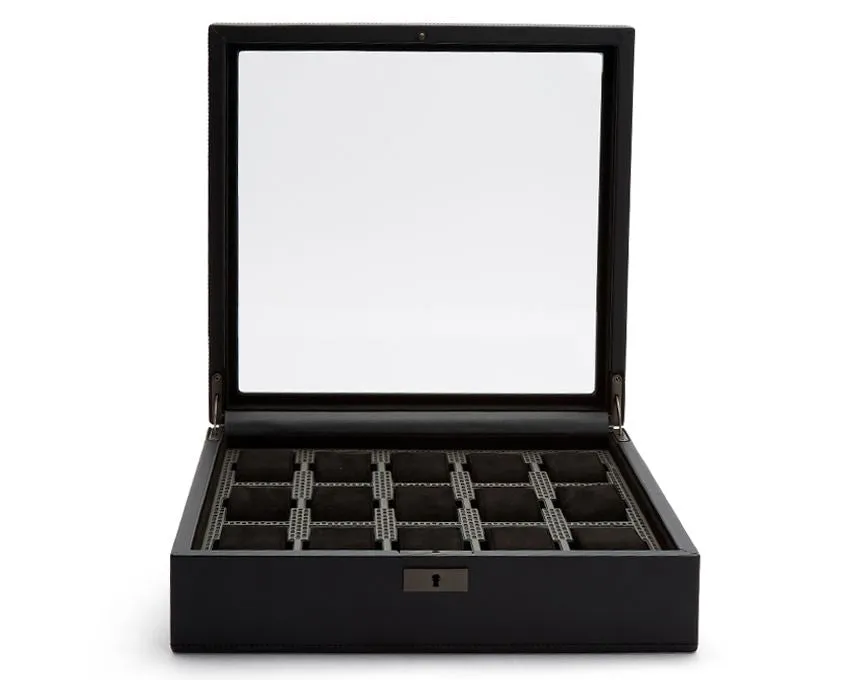 Avis 15 Piece Watch Box (Powder Coat)