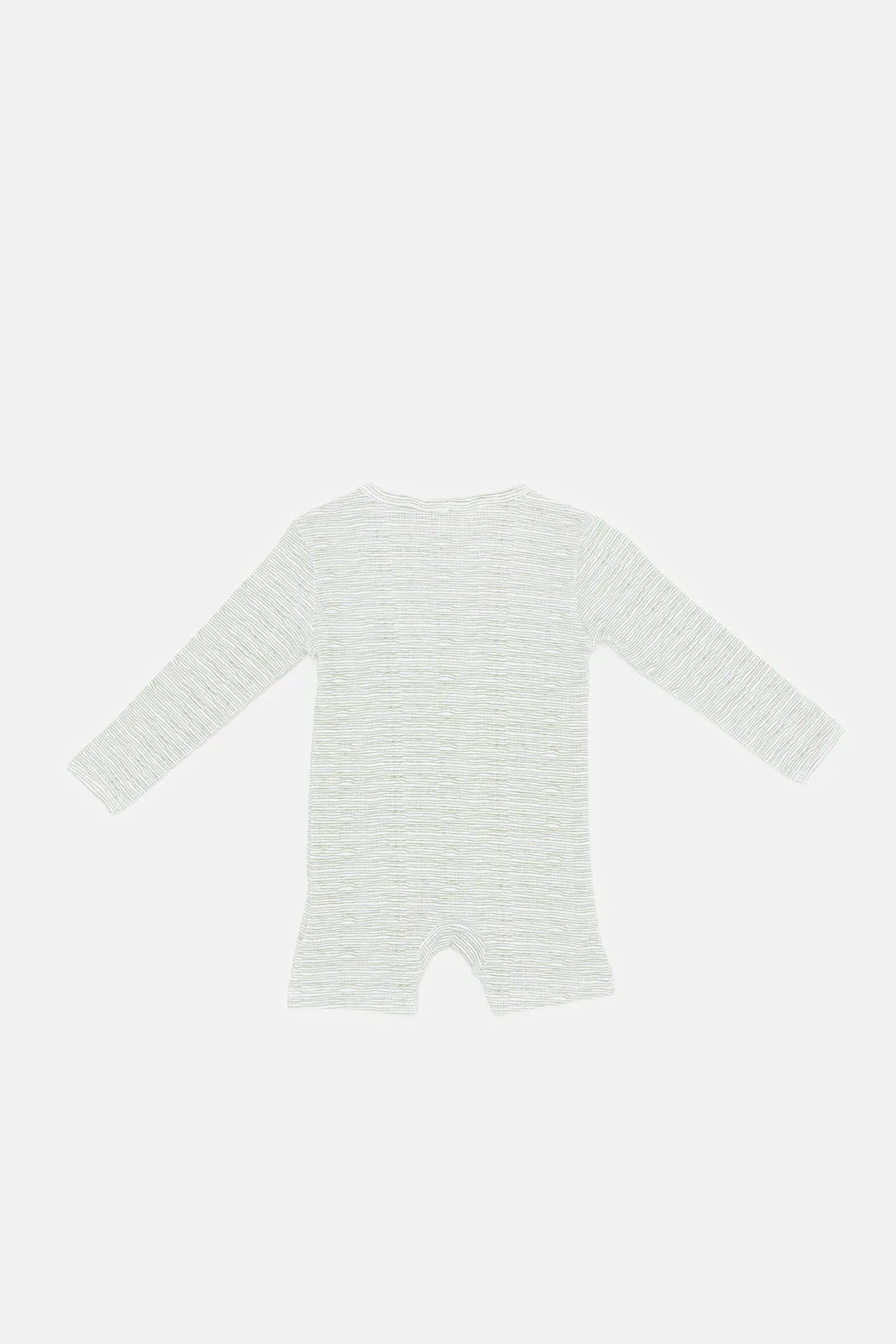 Baby Mint Striped Rompers