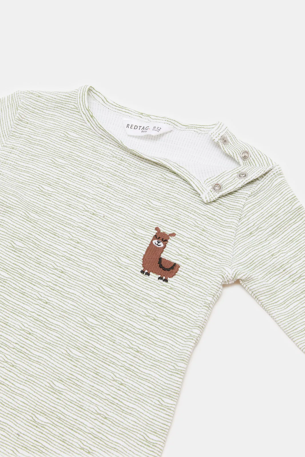 Baby Mint Striped Rompers