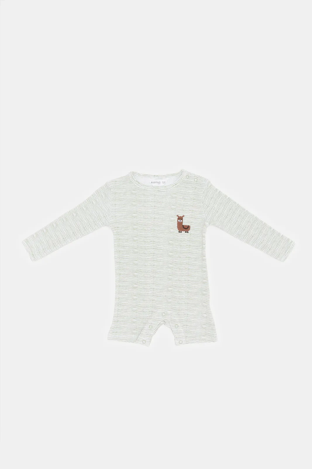 Baby Mint Striped Rompers