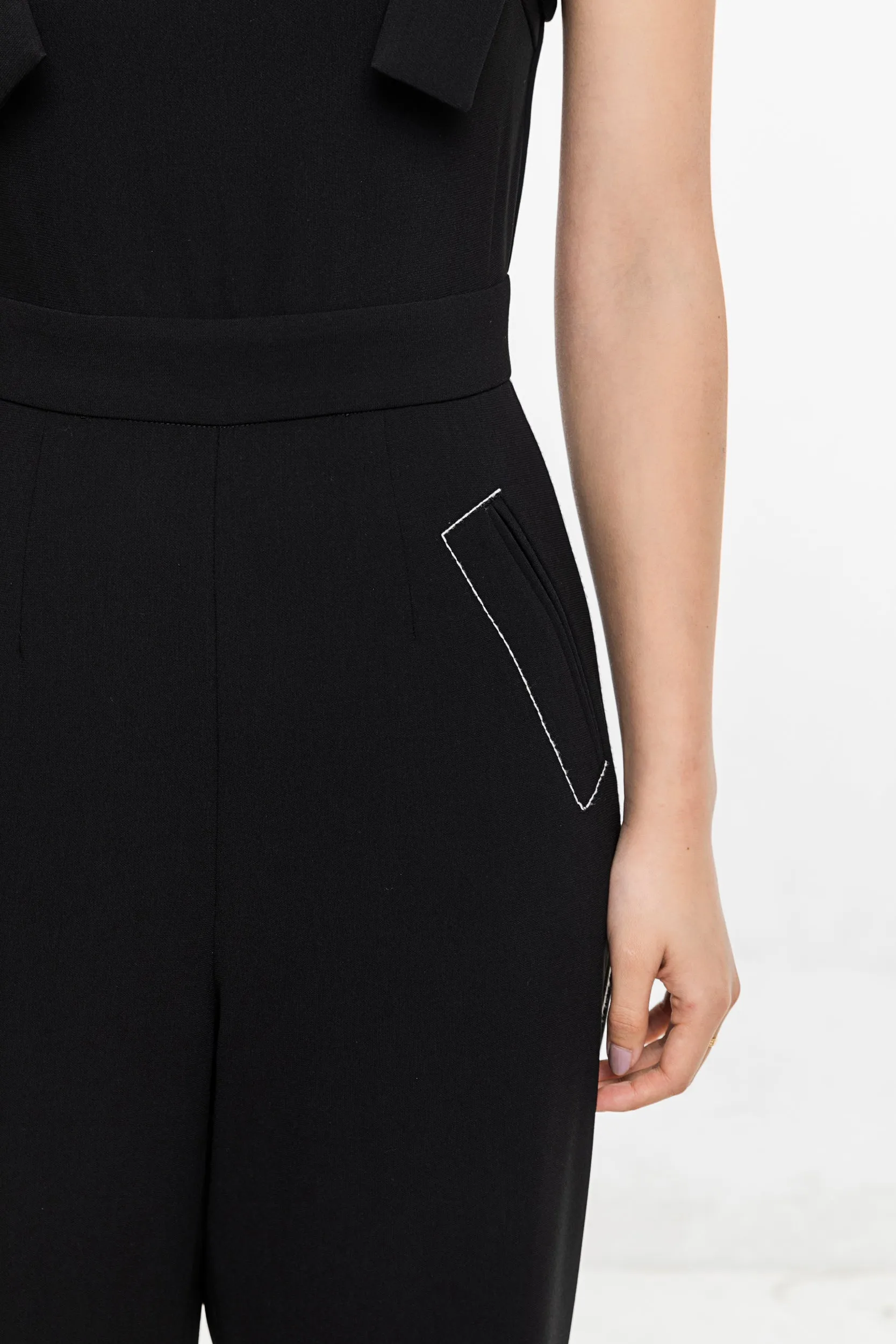 Back Plus And Minus Jumpsuit