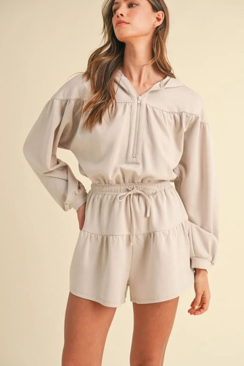 Bailey Hooded Romper