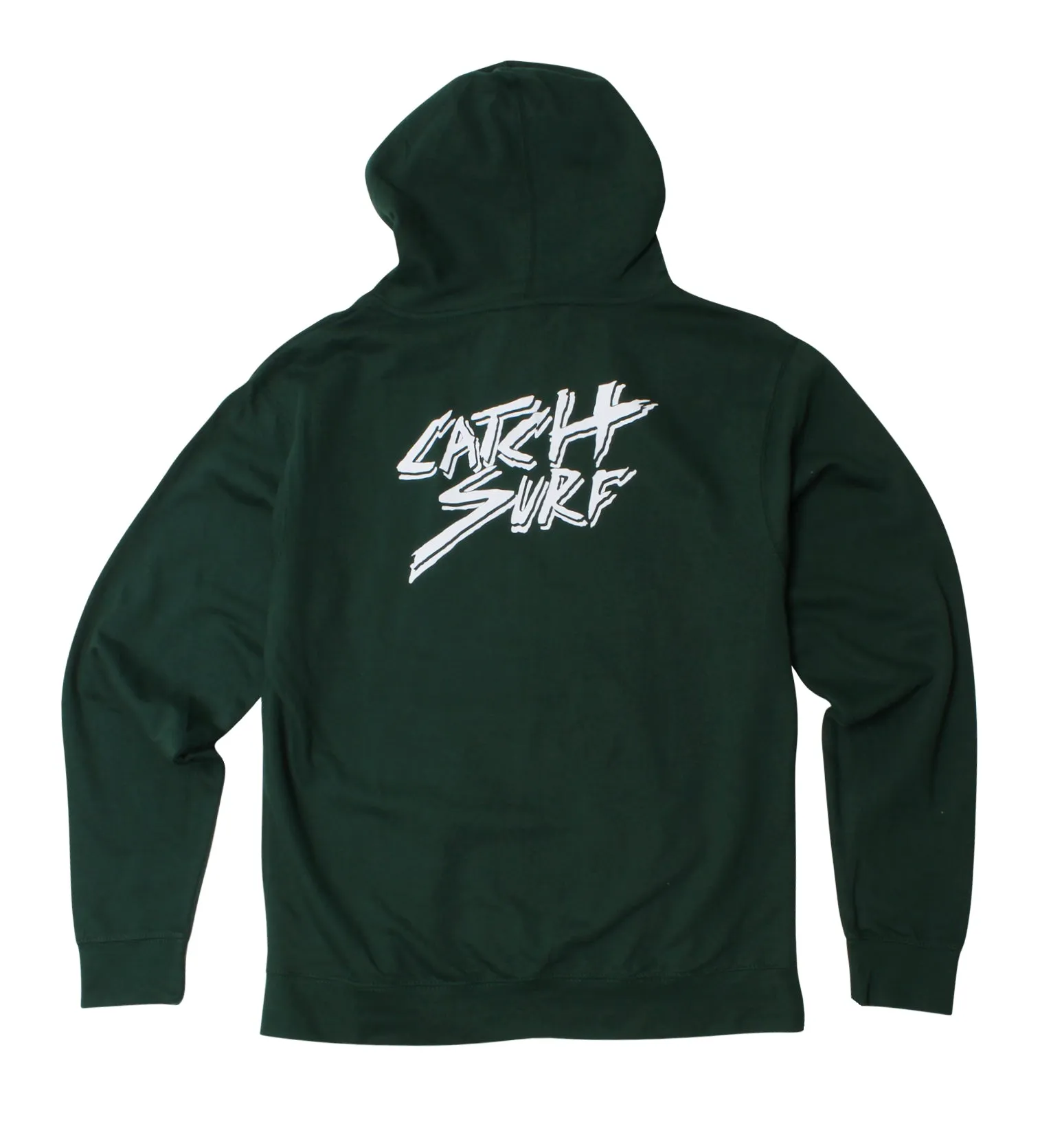 Basic Slash Fleece Pullover Hoodie