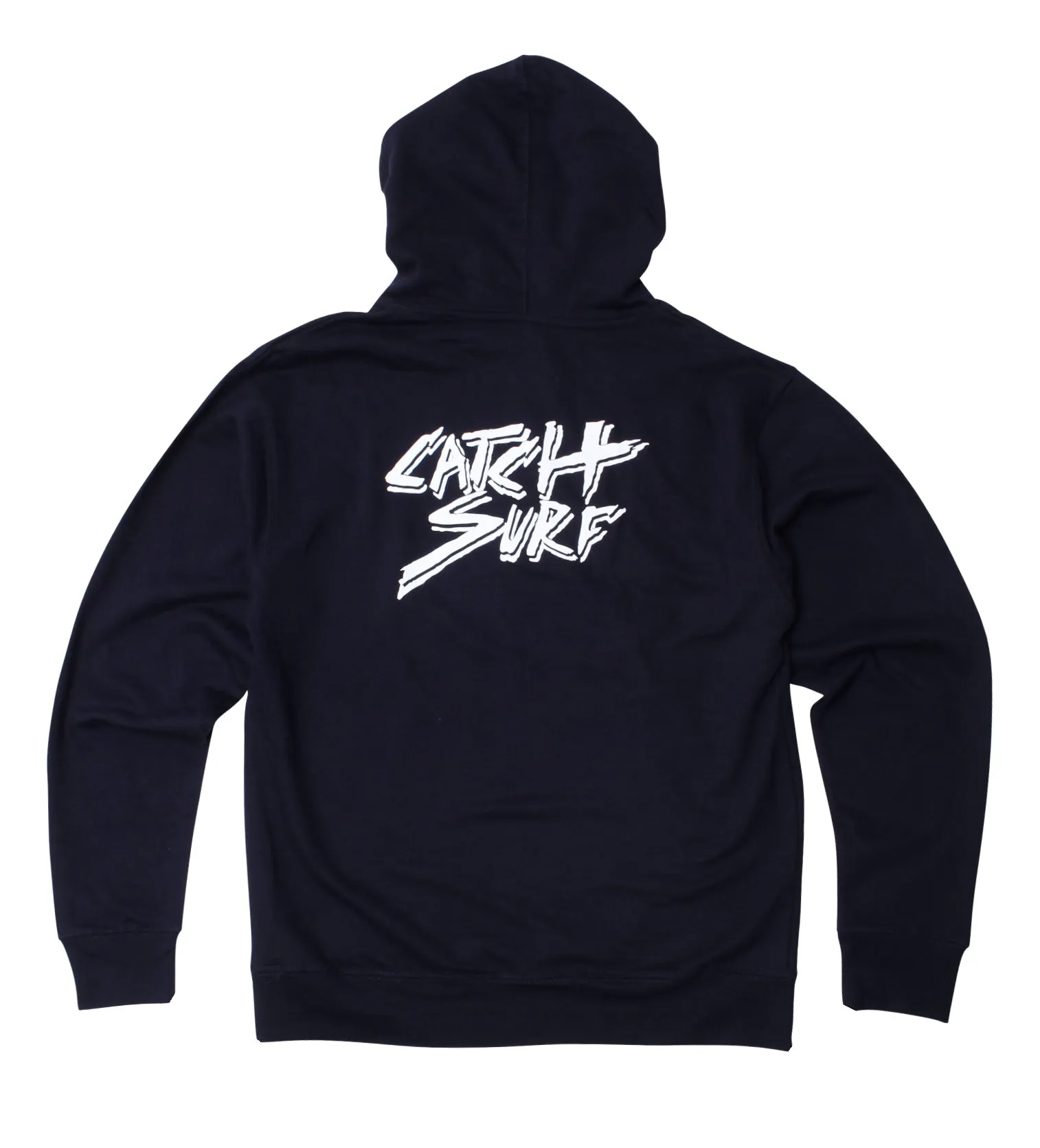 Basic Slash Fleece Pullover Hoodie