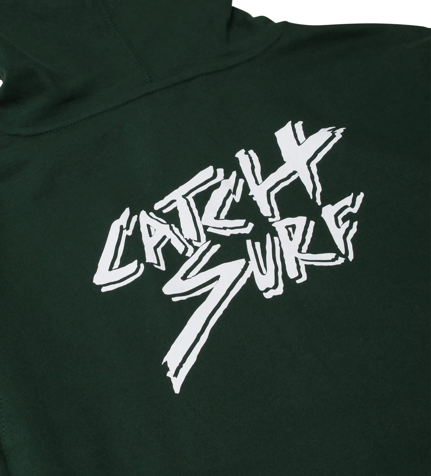 Basic Slash Fleece Pullover Hoodie