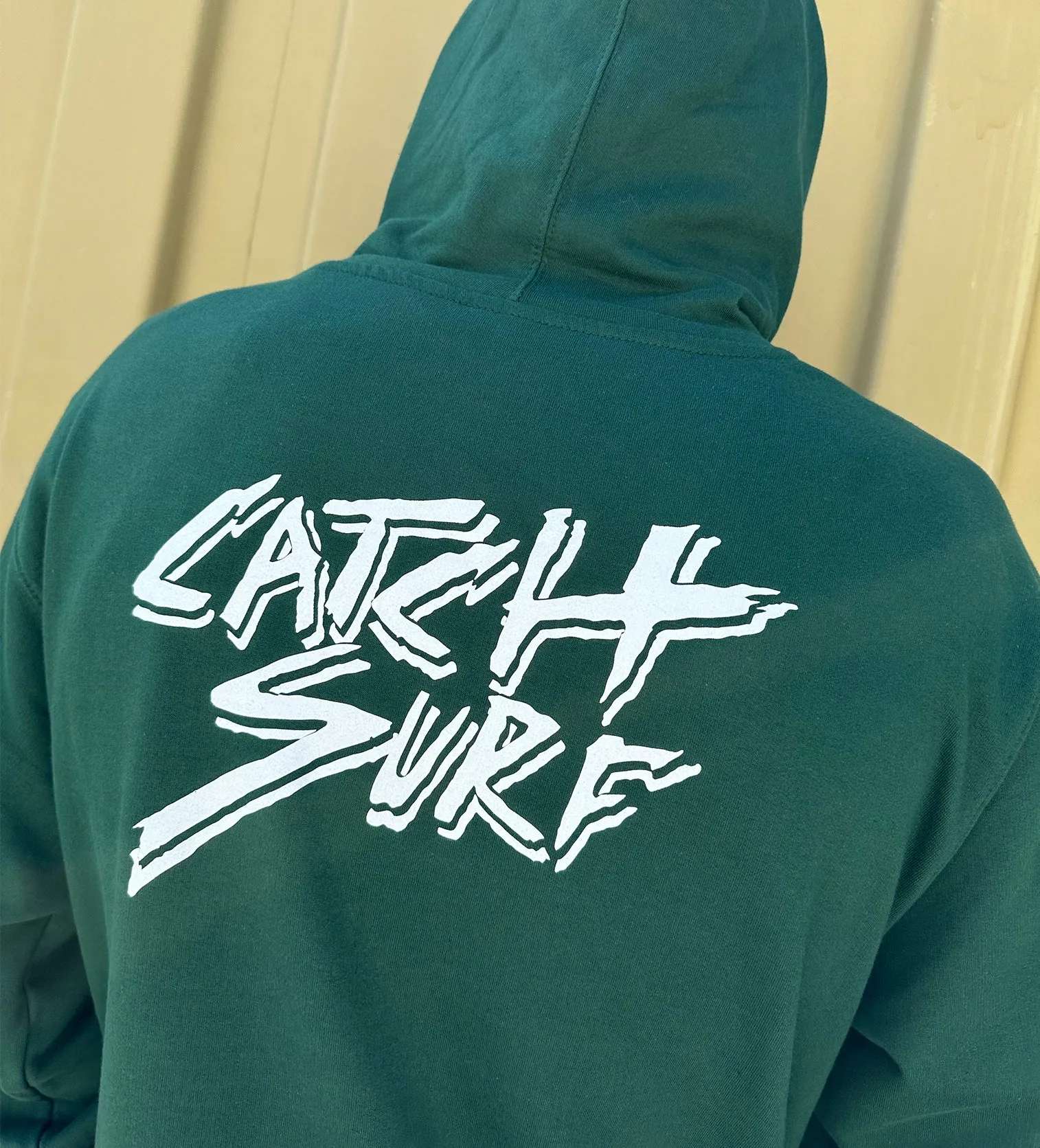 Basic Slash Fleece Pullover Hoodie