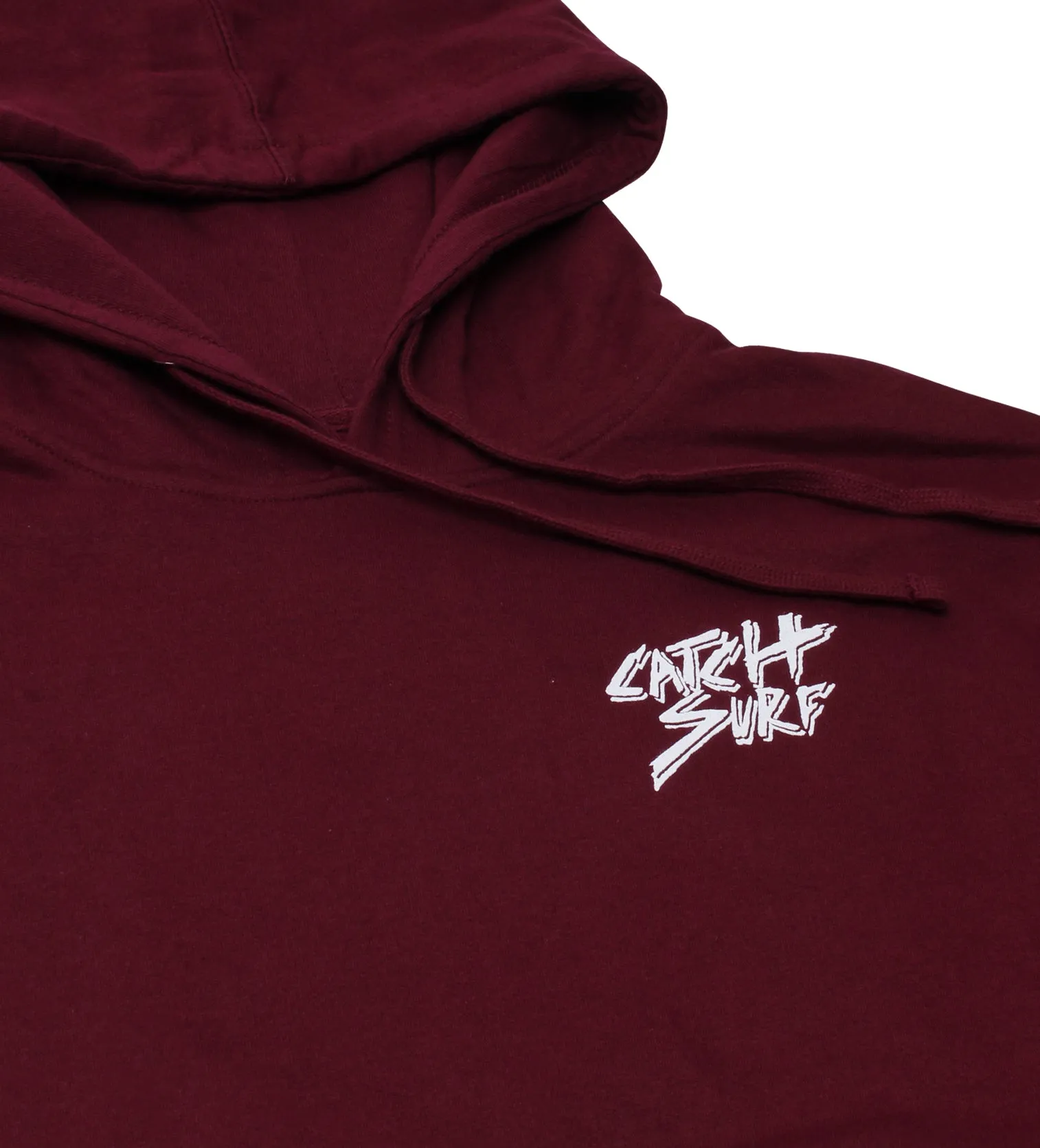 Basic Slash Fleece Pullover Hoodie