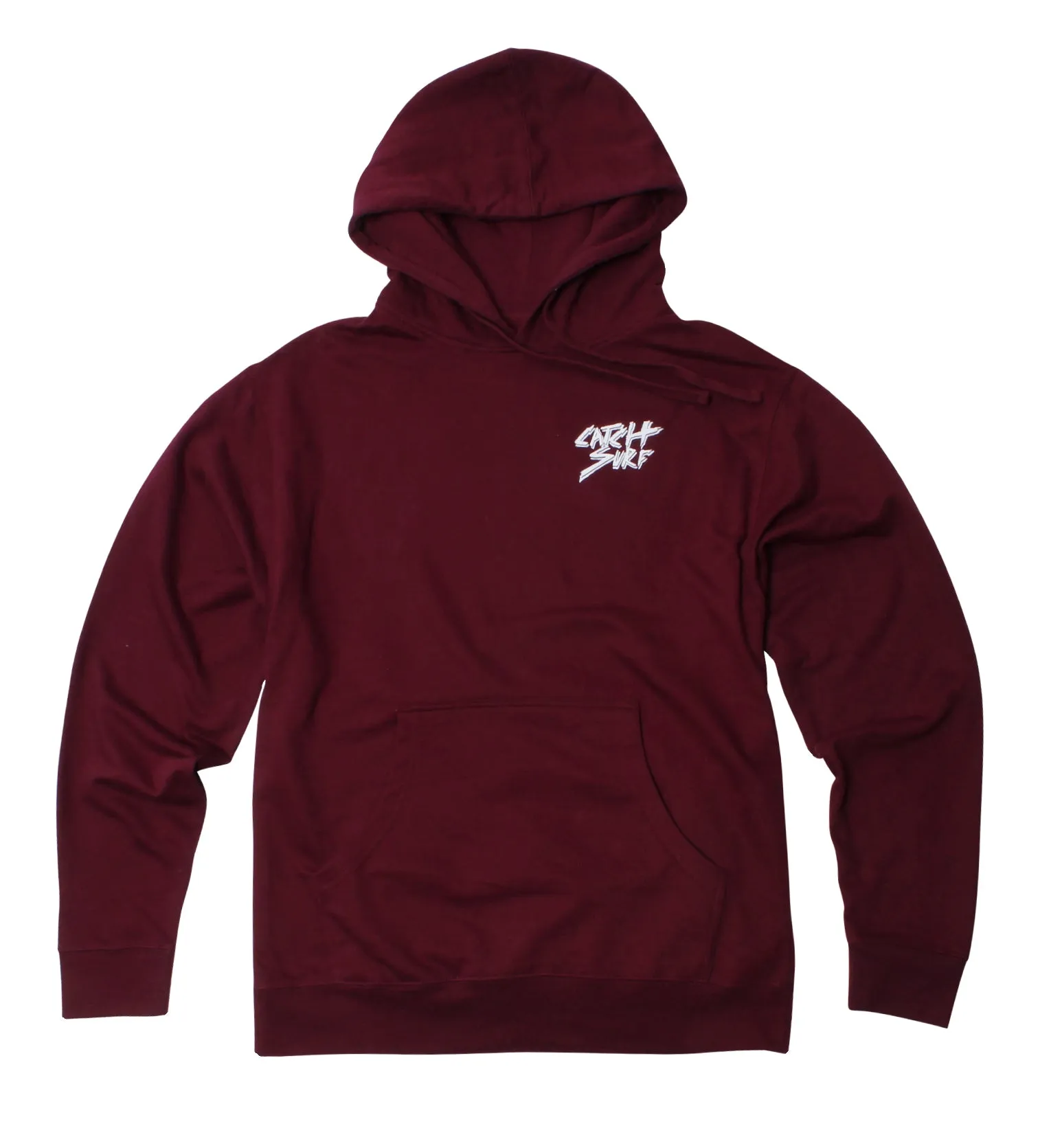 Basic Slash Fleece Pullover Hoodie