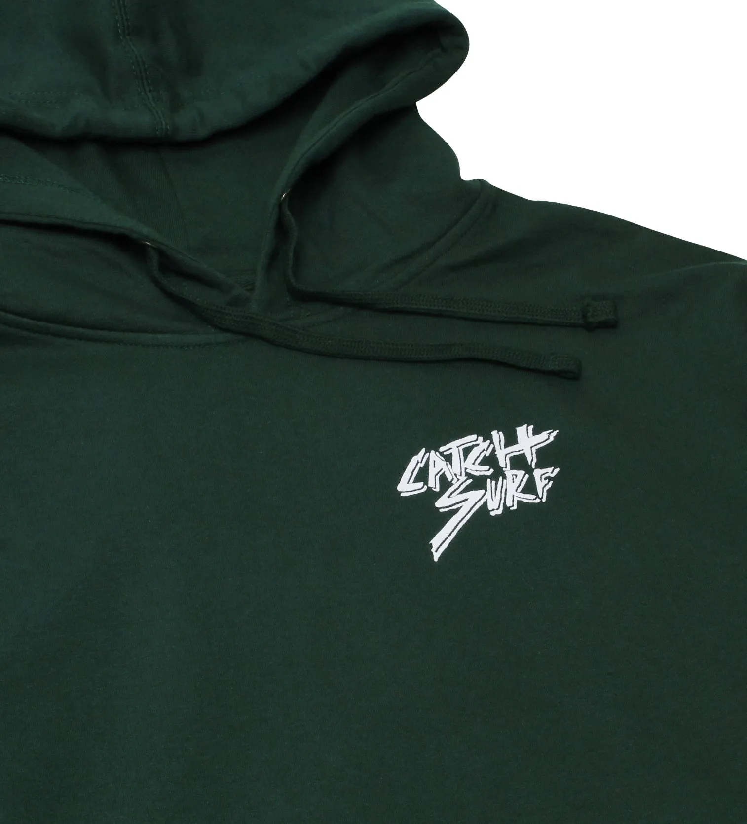 Basic Slash Fleece Pullover Hoodie