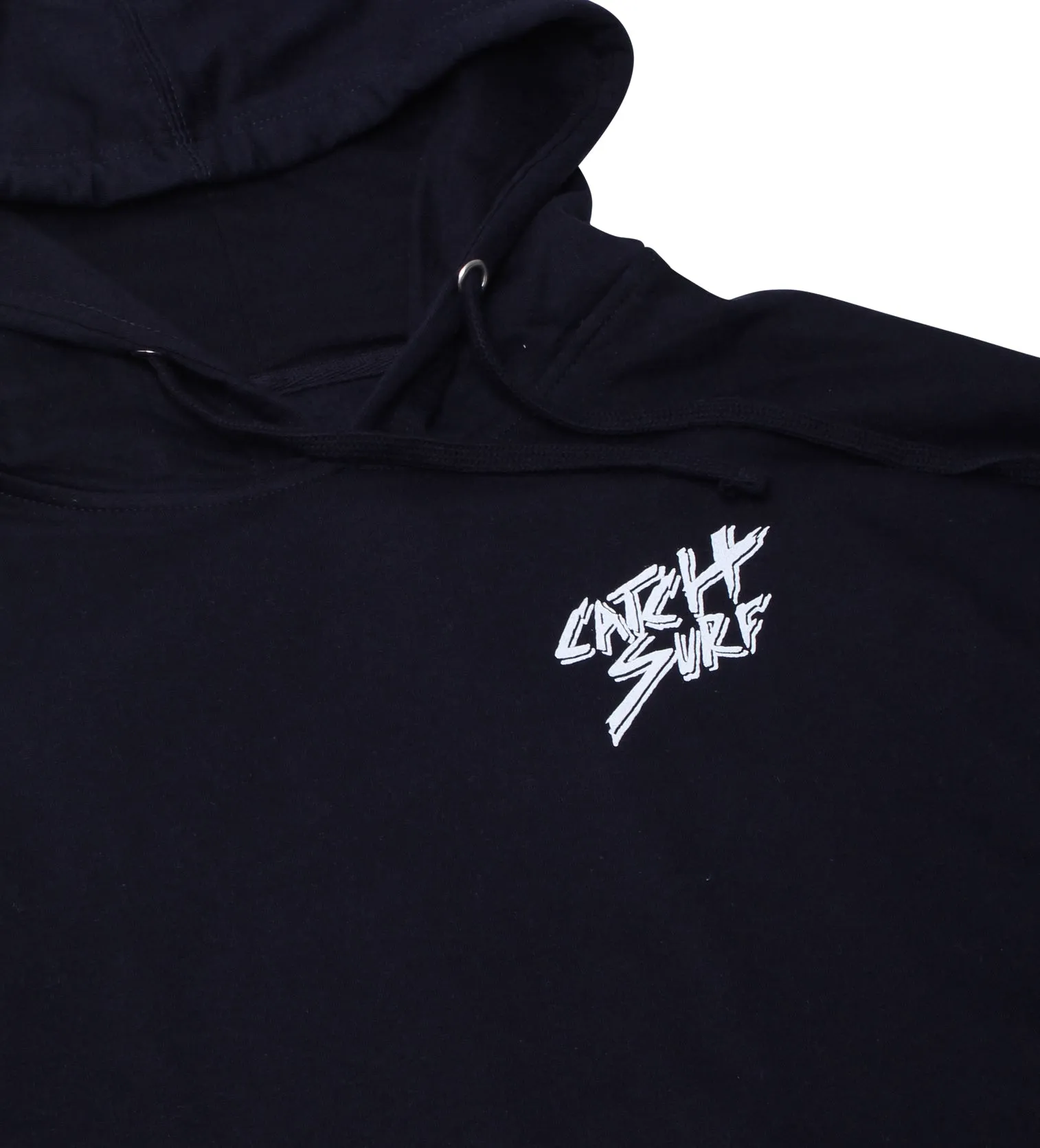 Basic Slash Fleece Pullover Hoodie