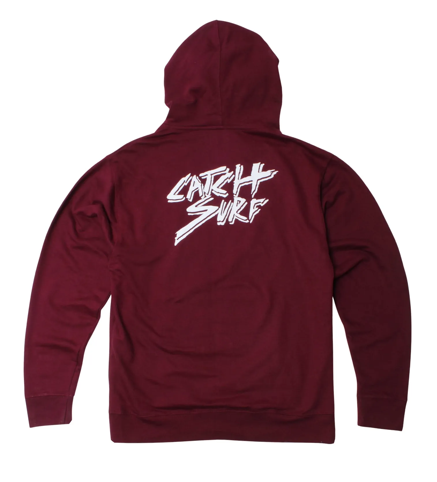 Basic Slash Fleece Pullover Hoodie