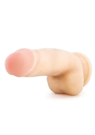 Blush Au Naturel 7" Sensa Feel Fat Boy Dildo