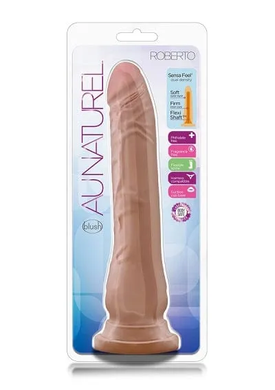 Blush Au Naturel Roberto 9.5" Dildo Latin