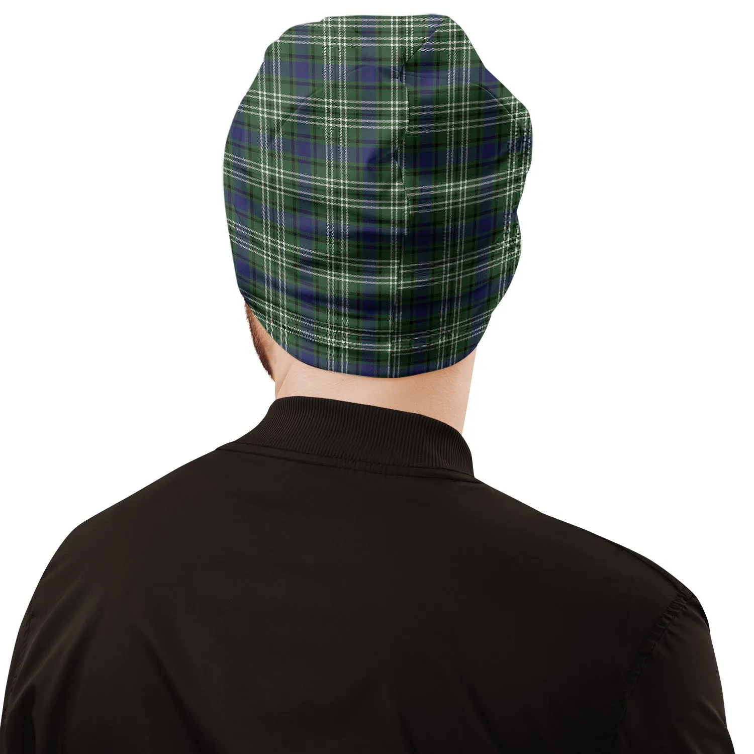 Blyth Tartan Beanies Hat with Family Crest