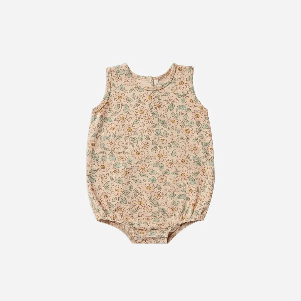 Bubble Romper | Blush Floral