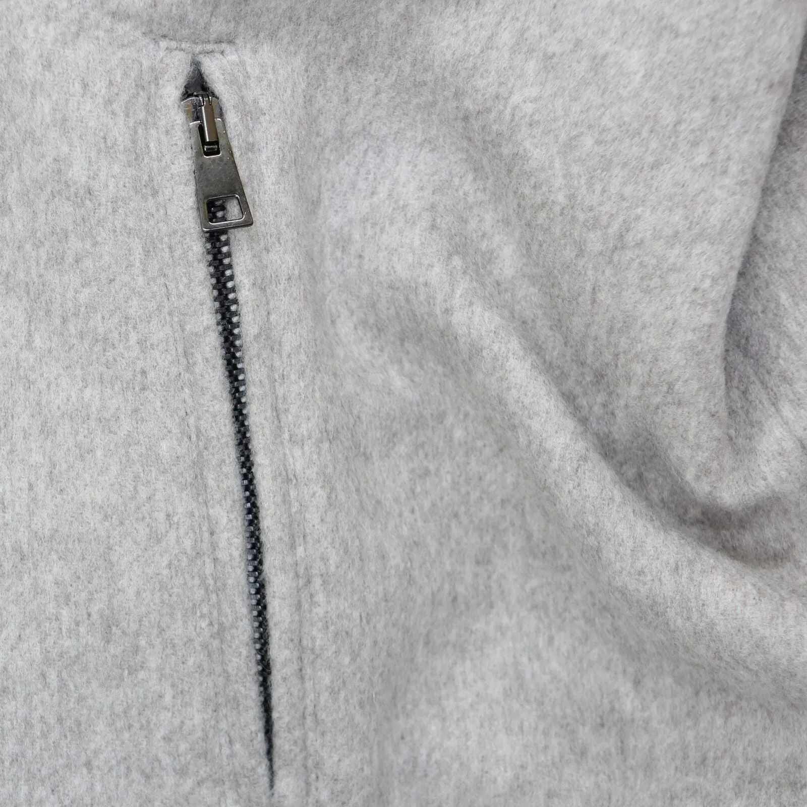 Bugatchi Men's Wool Blend Hooded Bomber Jacket