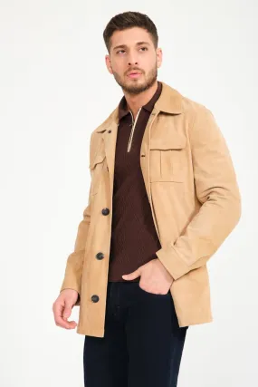 Camel Leather Jacket
