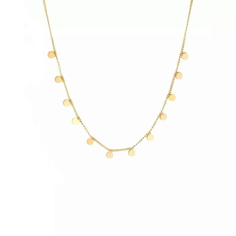 Chios Tassle Charms Necklace