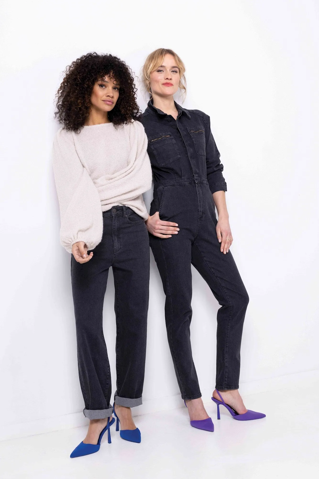 Cloud9 Nora jumpsuit washed black