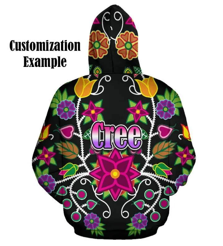 Culture in Nature Green Leaf Hoodie for Men (USA Size)