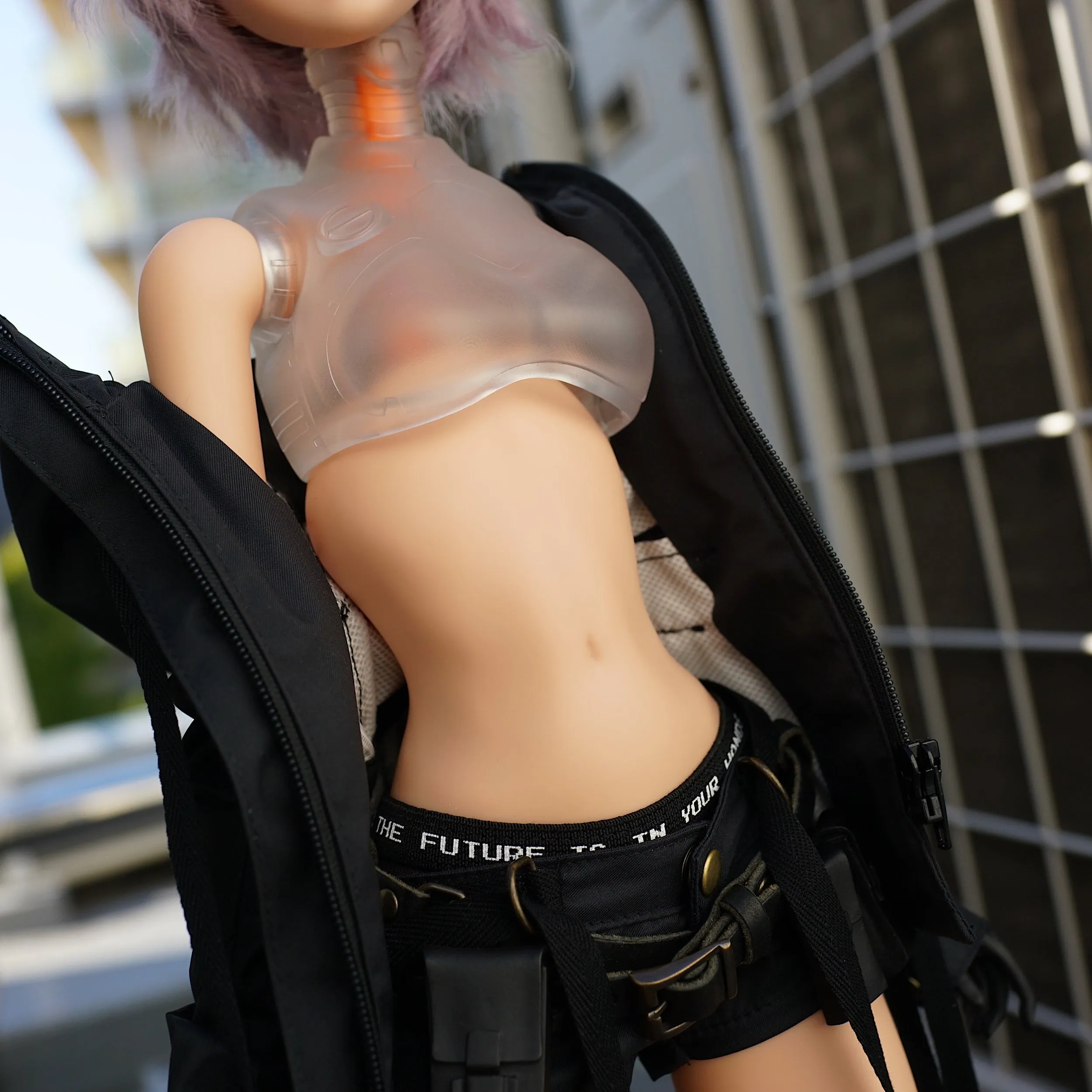 Cyborg Bust Option Part (Crystal)