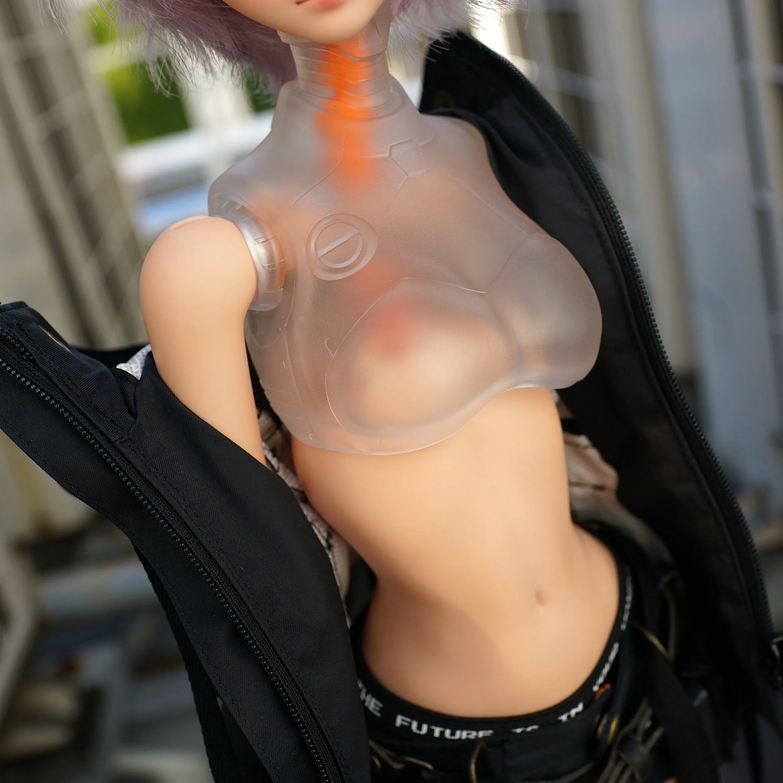 Cyborg Bust Option Part (Crystal)