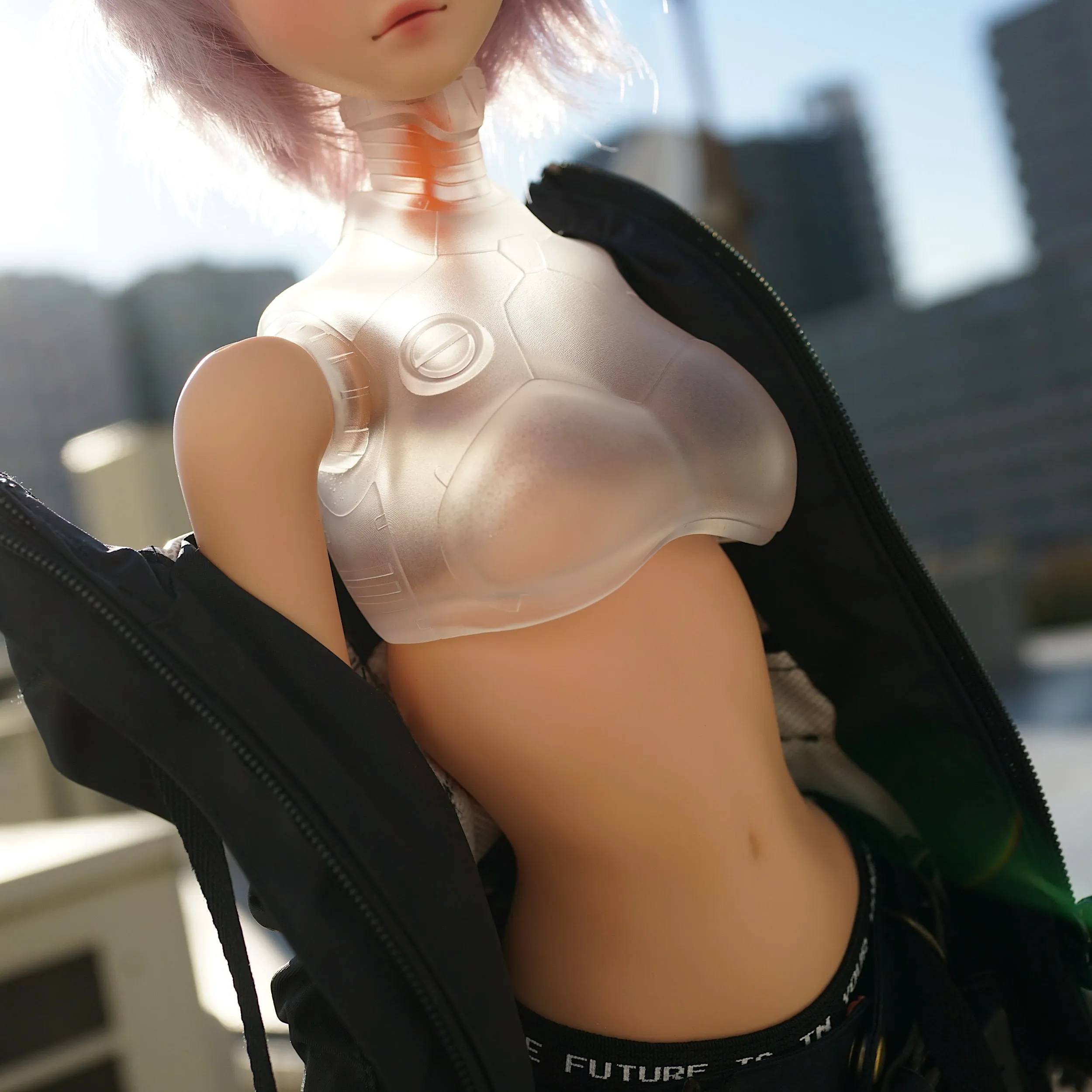 Cyborg Bust Option Part (Crystal)