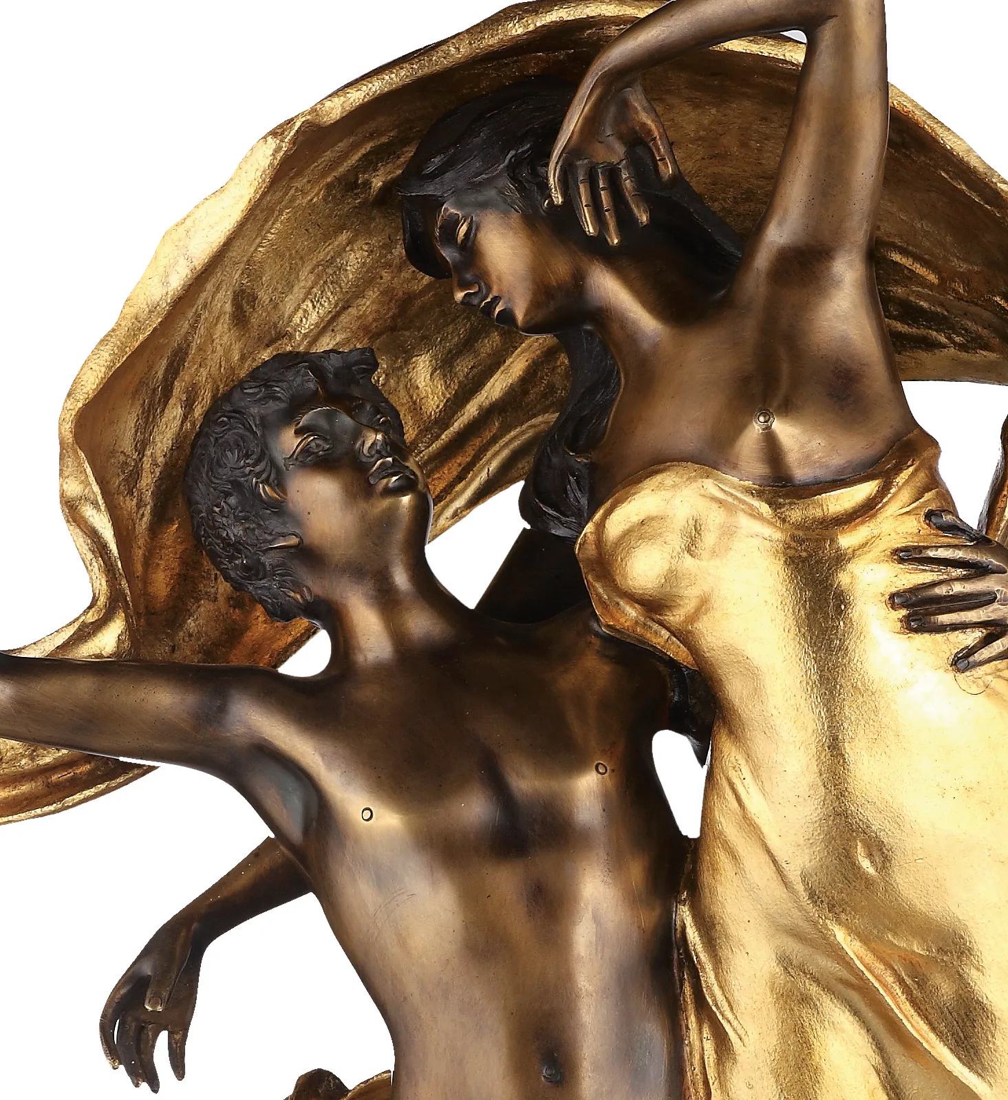 Dancing Lovers Bronze Statue