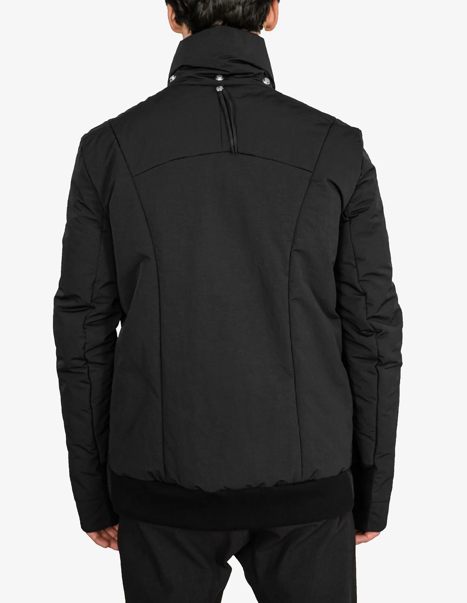 Detachable-Hood Puffer Jacket