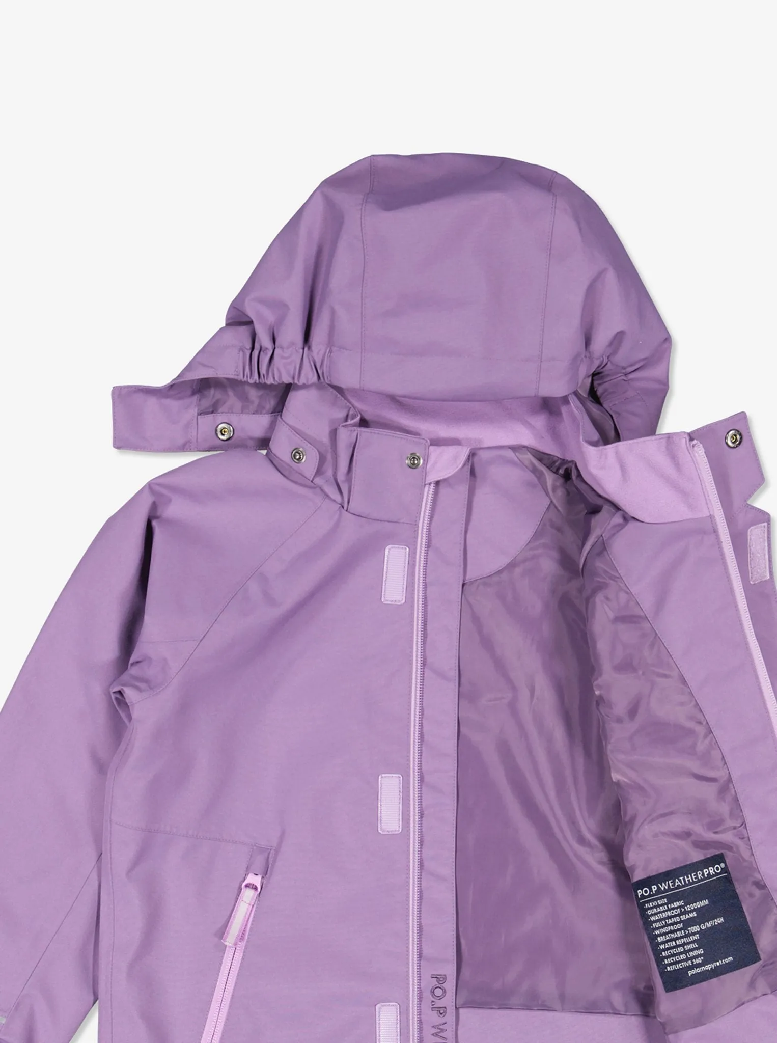 Extendable Waterproof Kids Shell Jacket