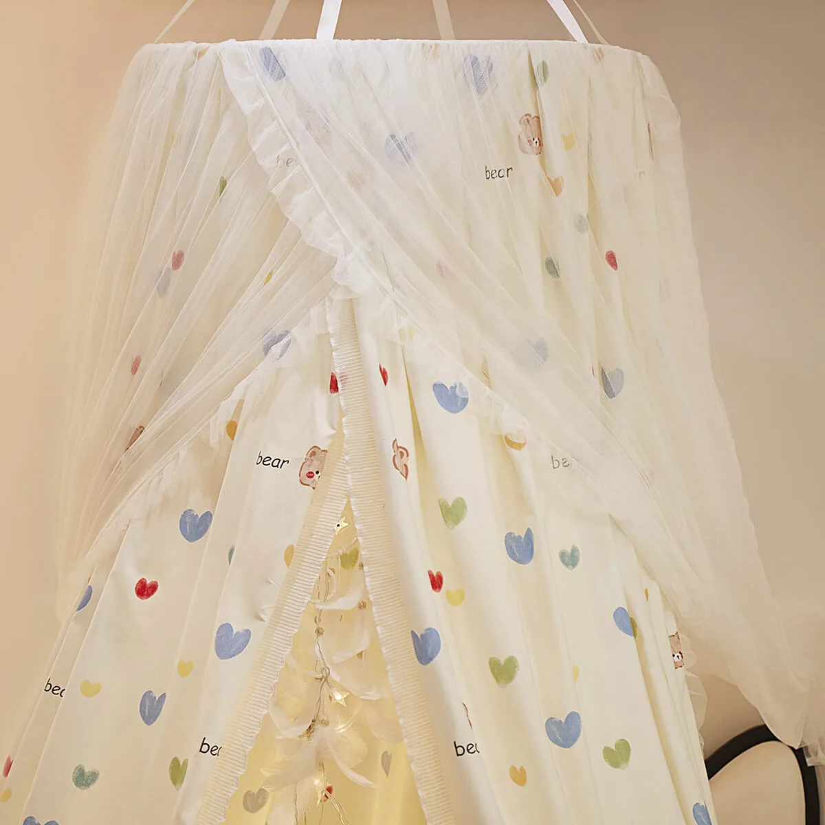 Fabric Canopy for Girls Room