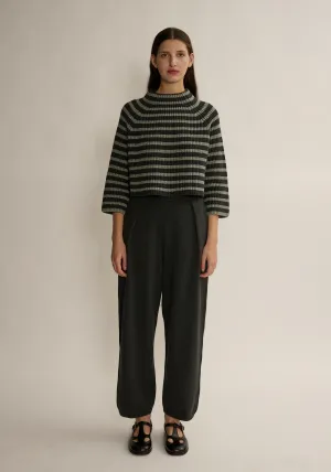 Fenna Stripe Cotton Sweater