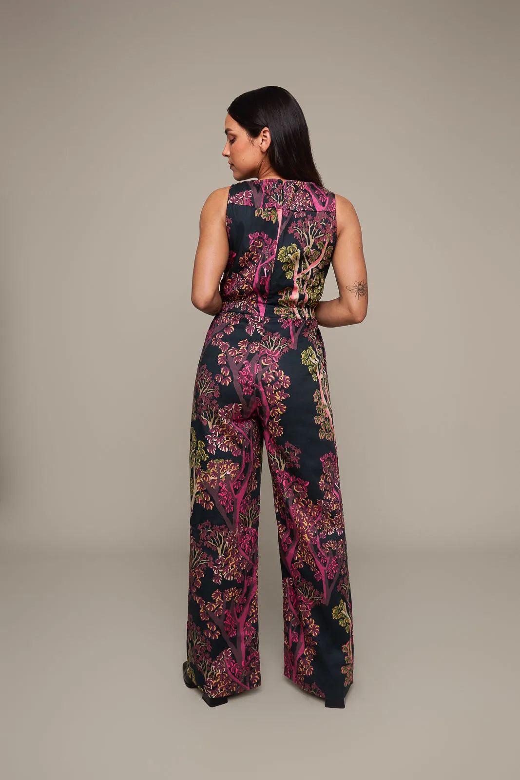 Forest Boatneck Jumpsuit (Final Sale)