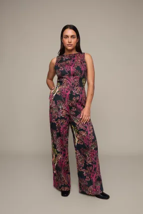Forest Boatneck Jumpsuit (Final Sale)