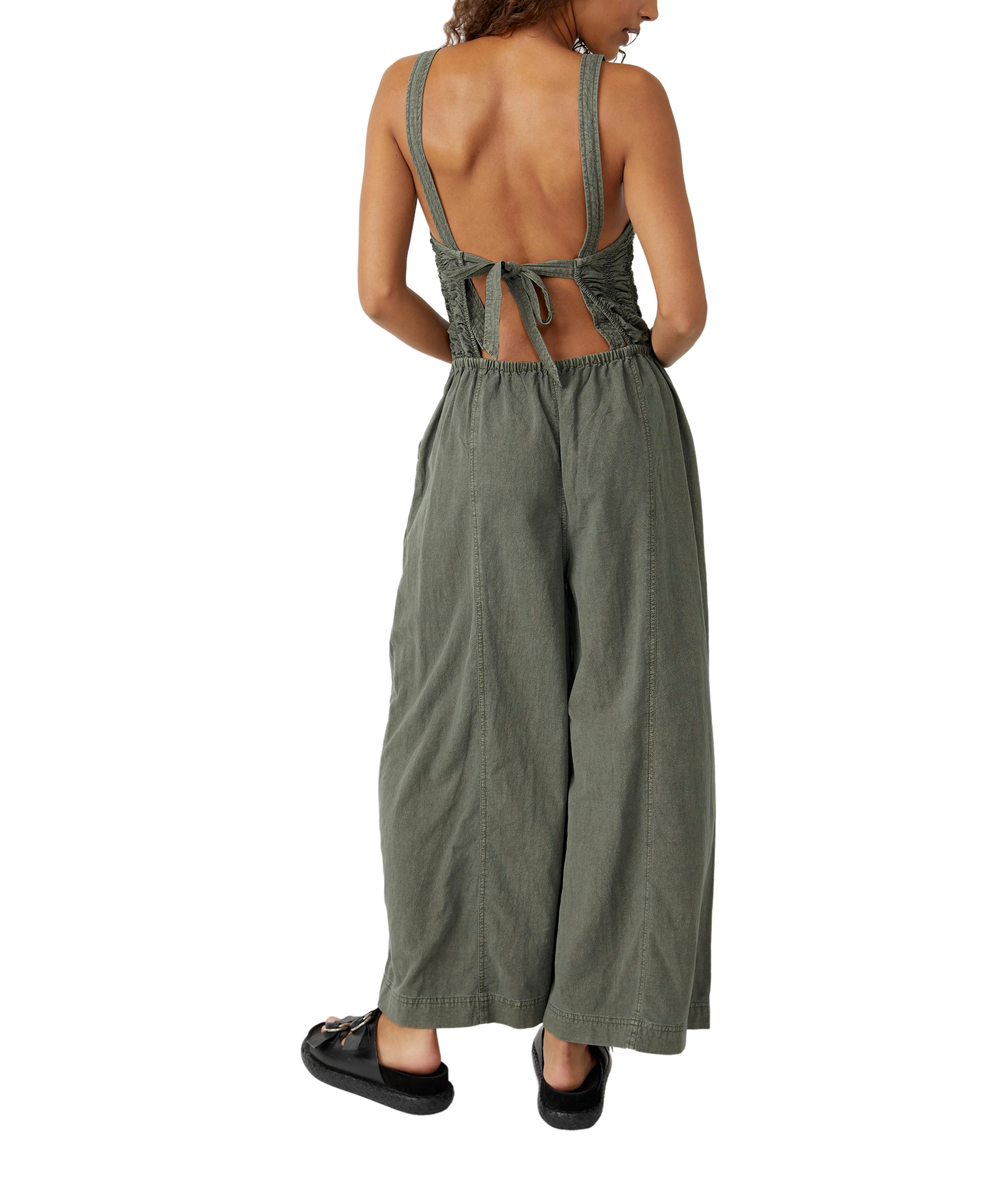 Free People Forever Always Ruched Onesie