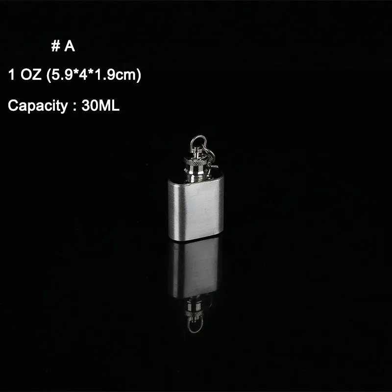 Funki Buys | Hip Flasks | Stainless Steel Drink Flasks 1oz -10oz