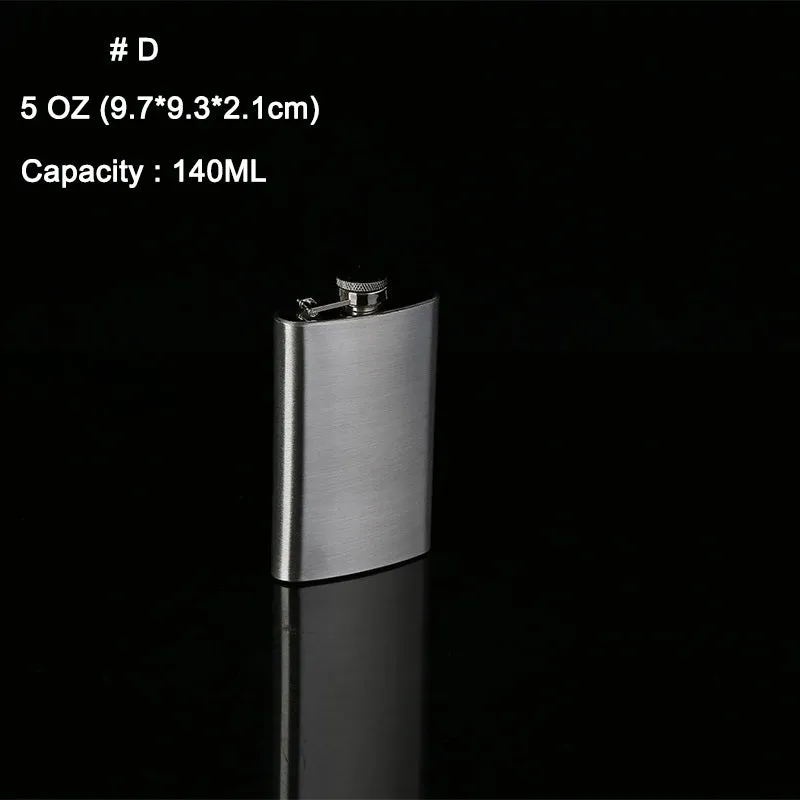 Funki Buys | Hip Flasks | Stainless Steel Drink Flasks 1oz -10oz