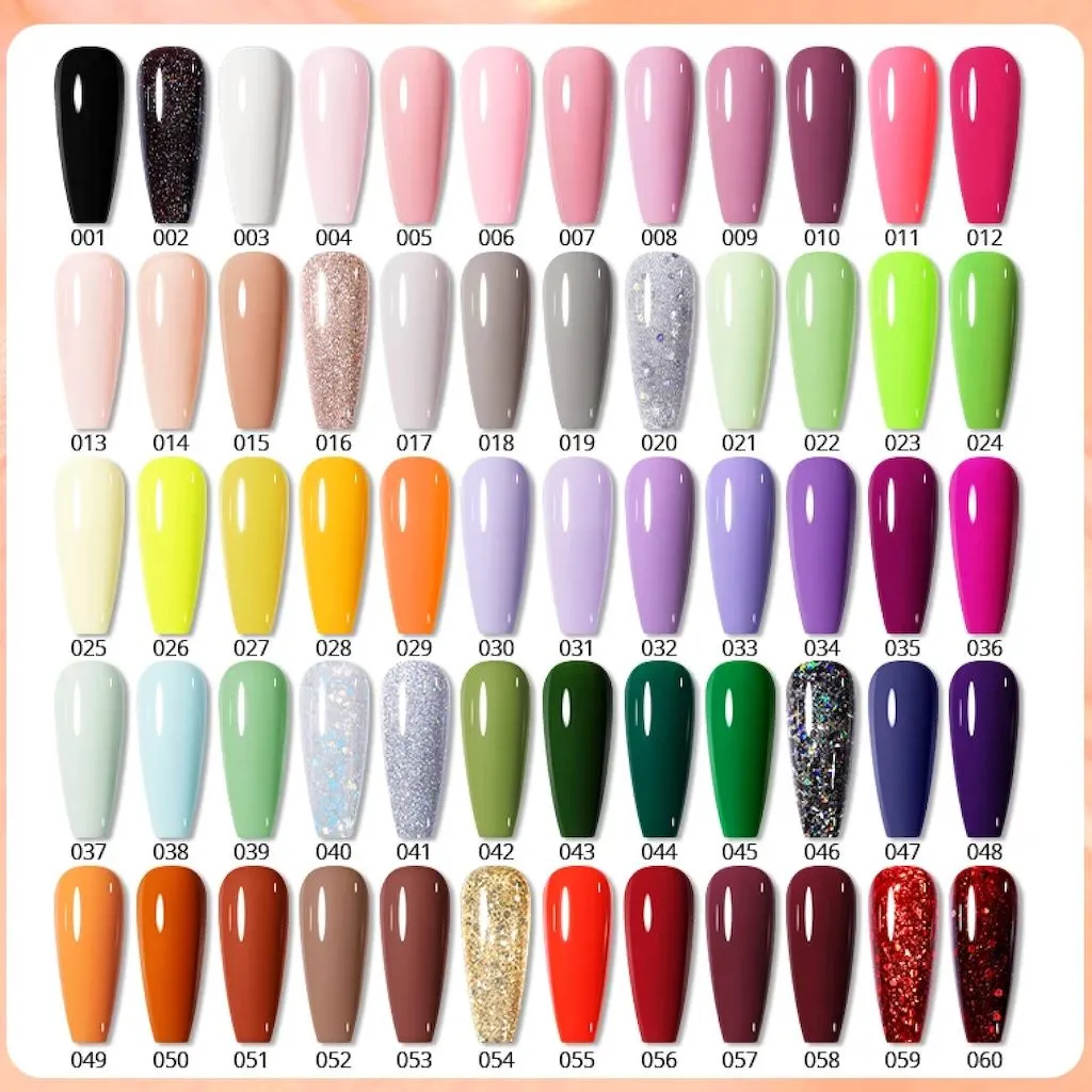 Gel Polish Kit 60 Colours Born Pretty - All Shine On Me - Kit1