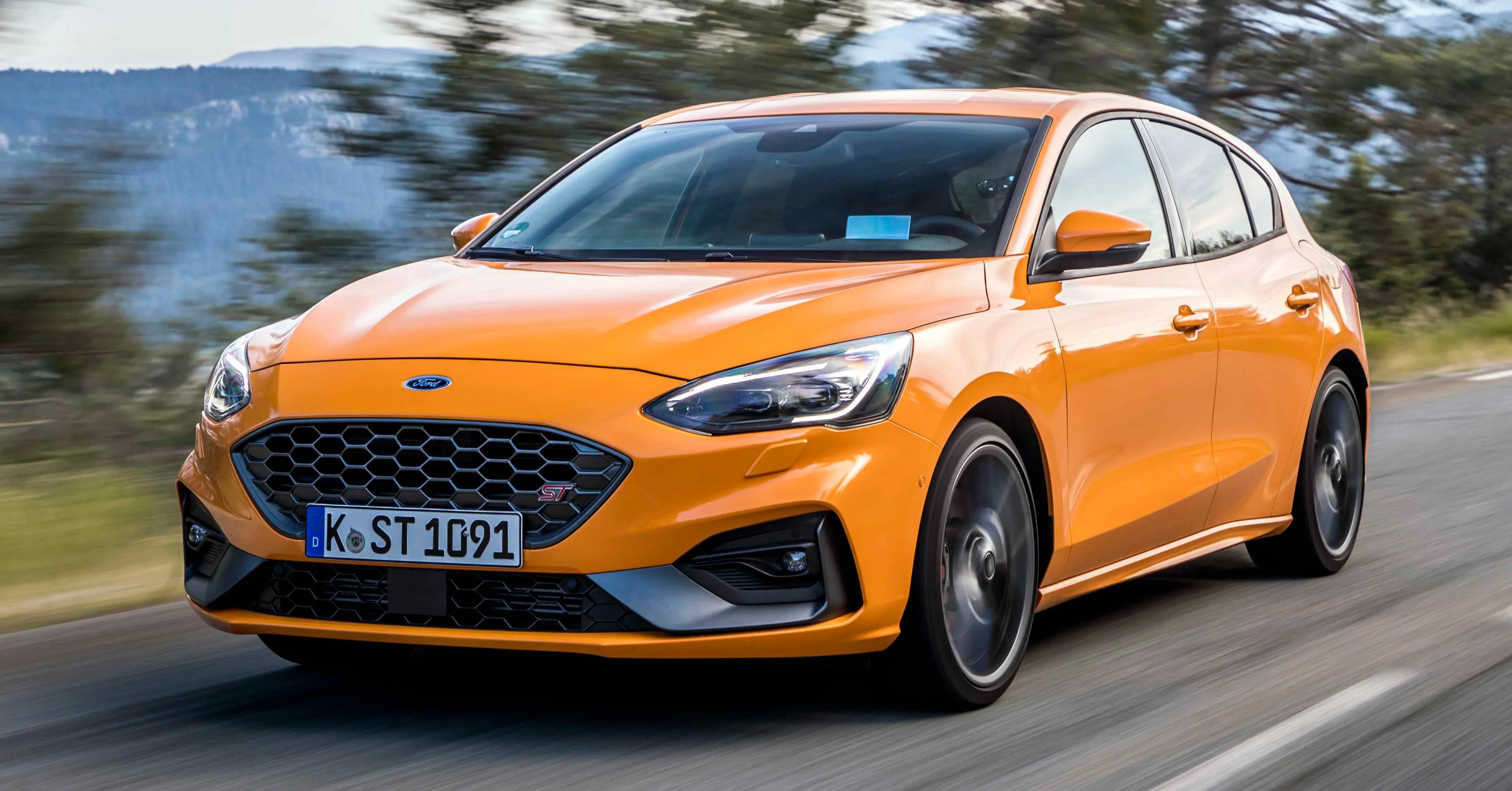 Genuine Ford Orange Fury Touch Up Pen