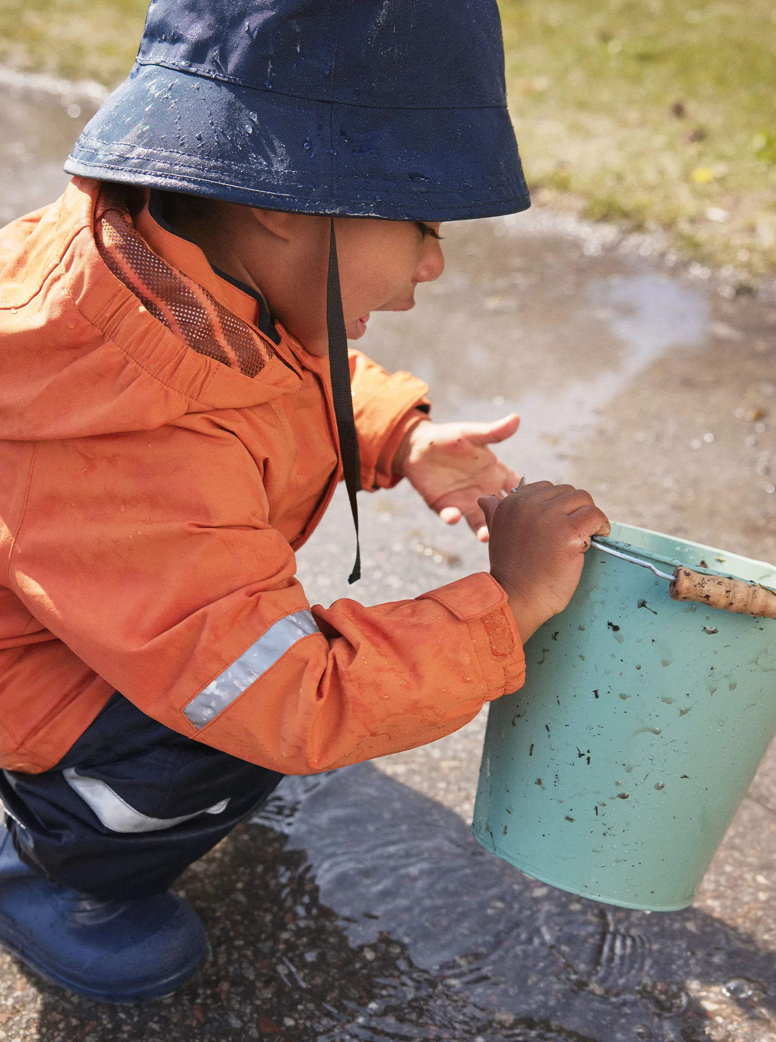 Kids Waterproof Rain Hat