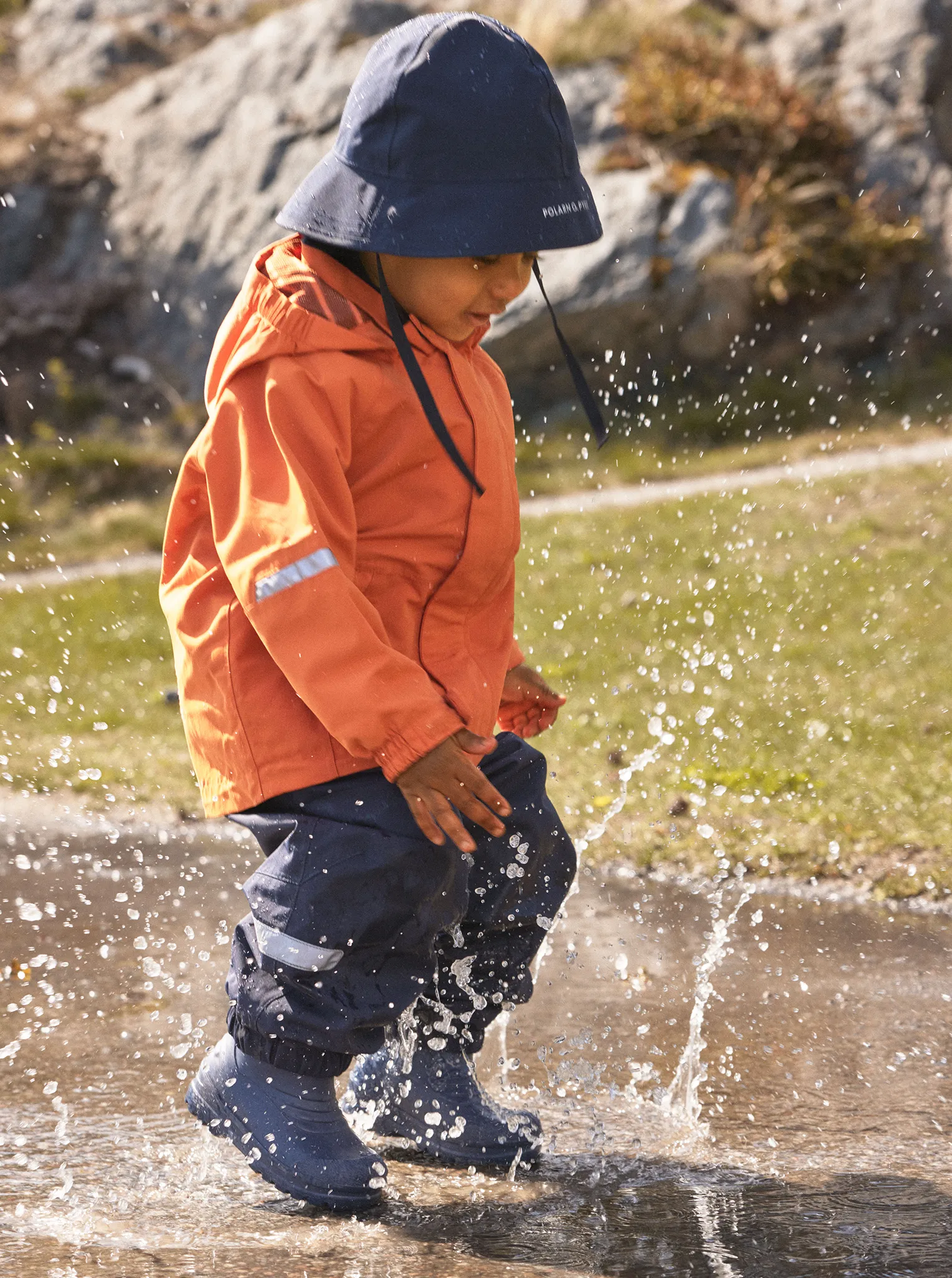 Kids Waterproof Rain Hat