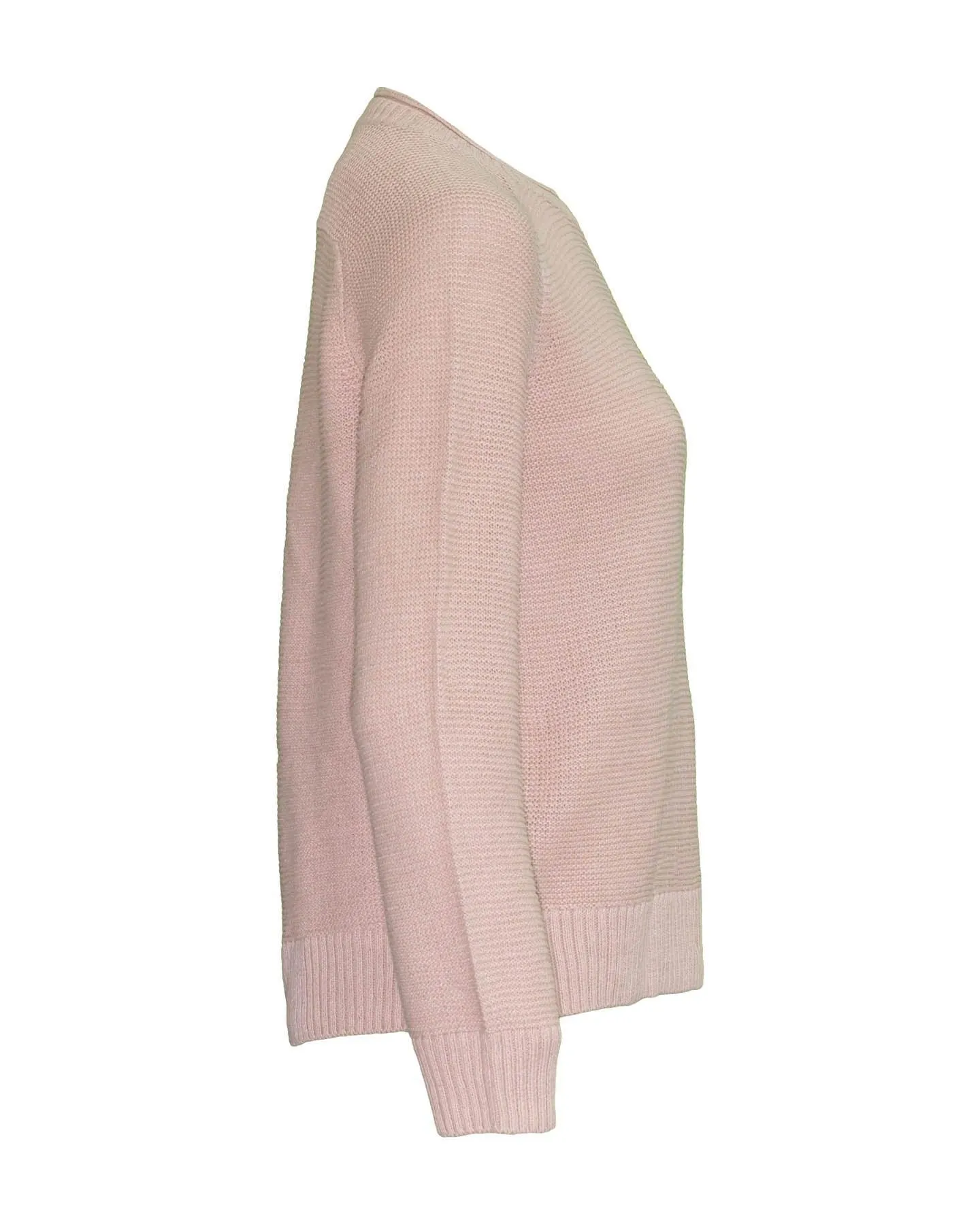 Knit Crew Neck Sweater Powder