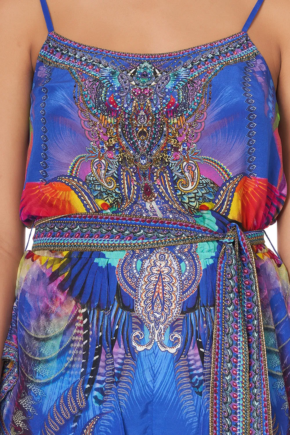 LAYERED PLAYSUIT PSYCHEDELICA