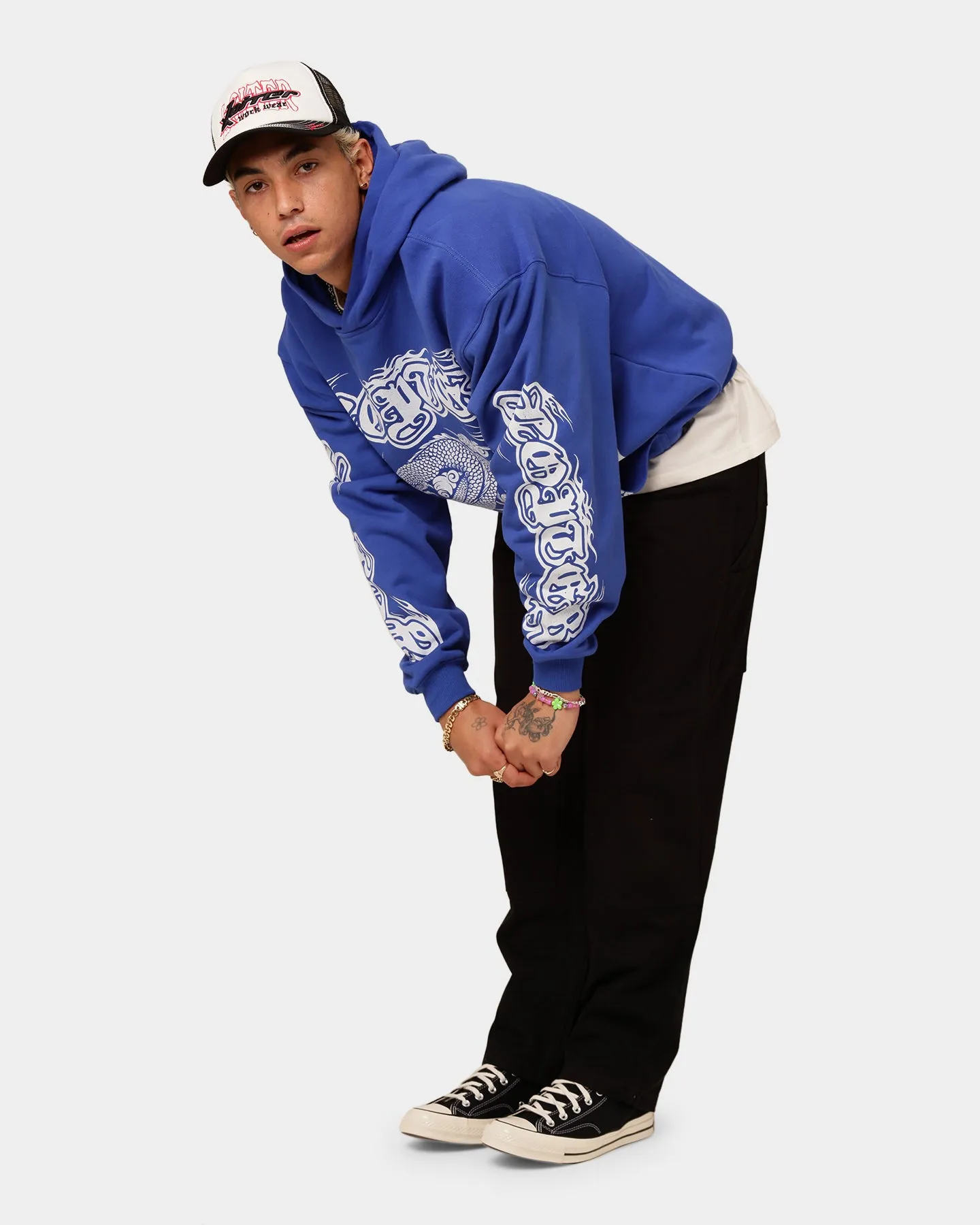Loiter Oblivion Hoodie Blue