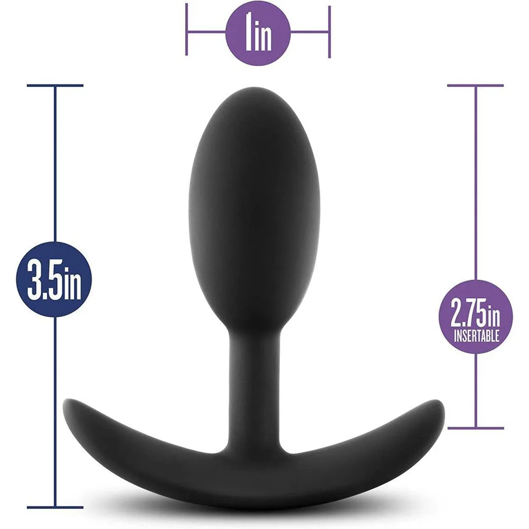 Luxe Wearable Vibra Slim Butt Plug - Small Size