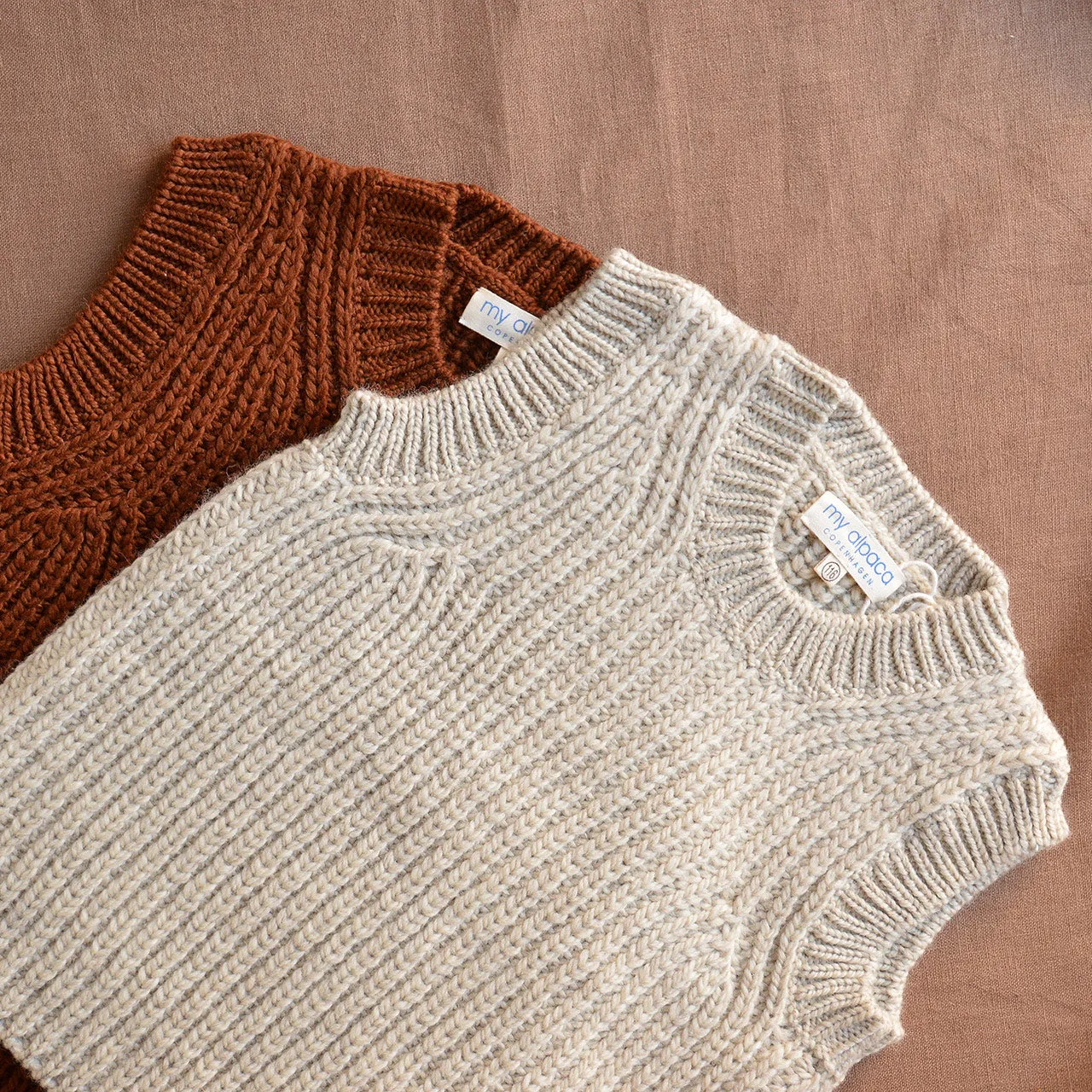 Mathias Vest - 100% Chunky Highland Wool (4-7y)