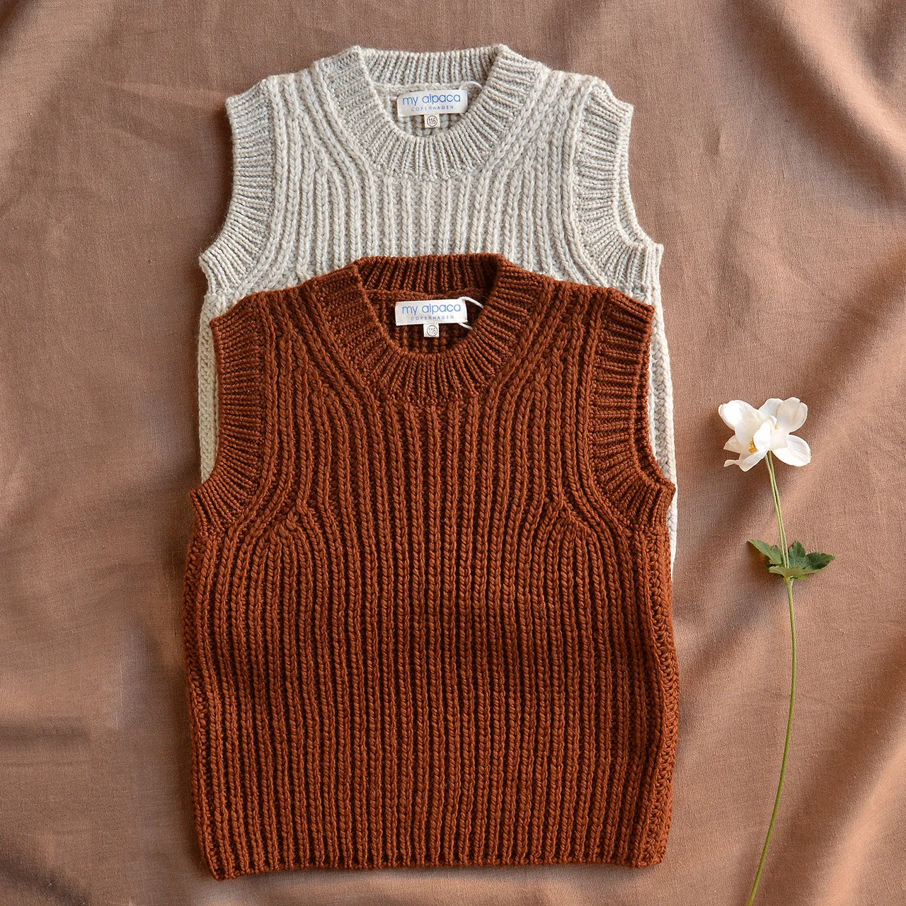Mathias Vest - 100% Chunky Highland Wool (4-7y)